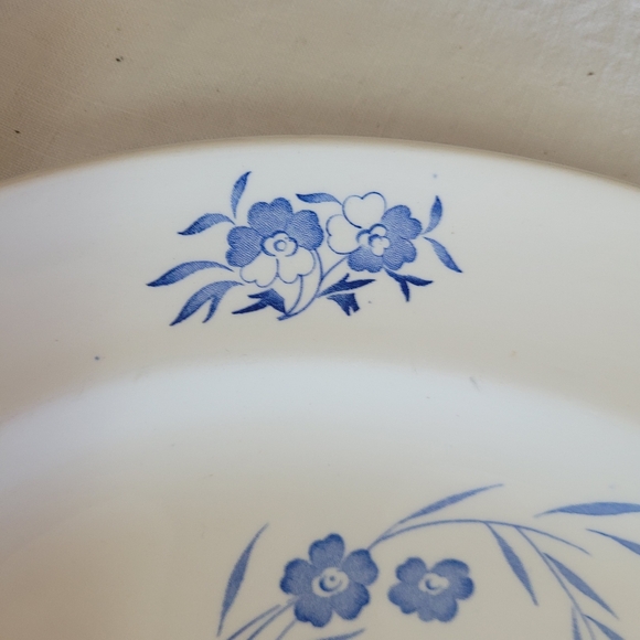Vintage Wade "Meadow" Platter Blue And White Floral England - Picture 4 of 13